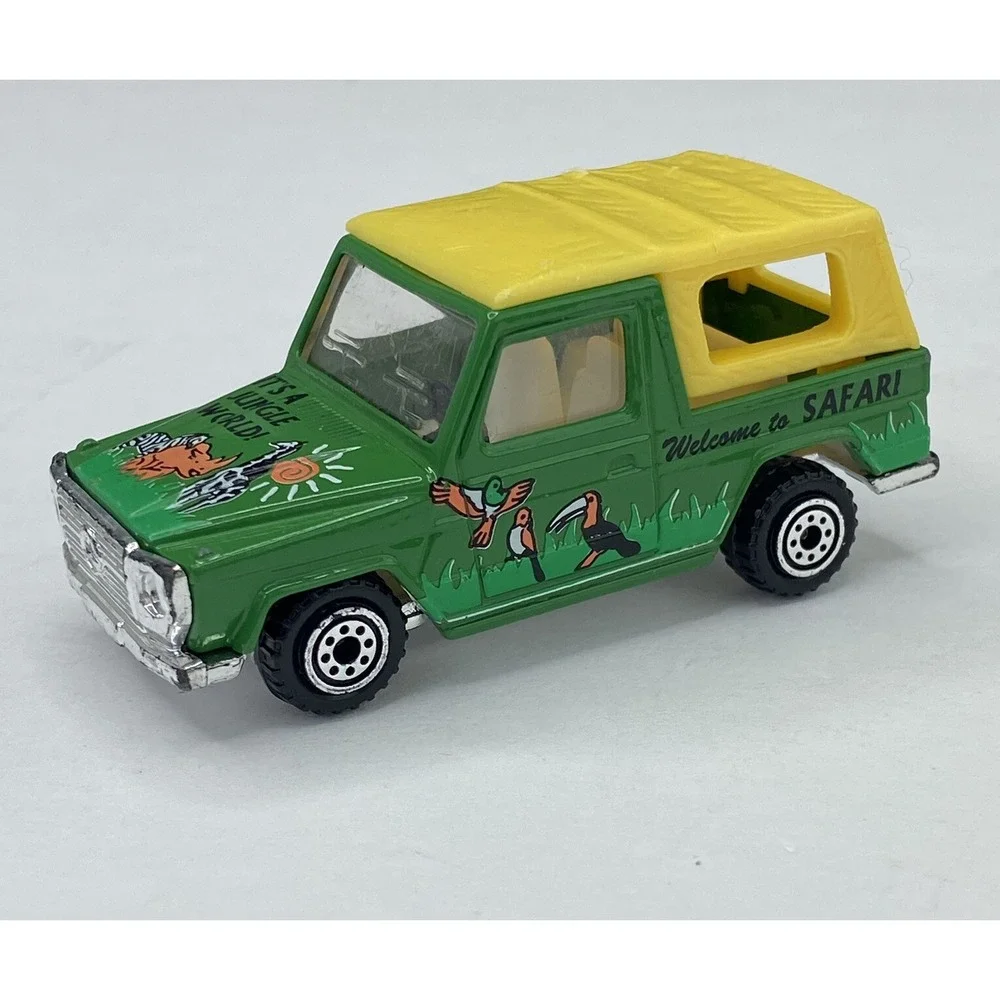 Mercedes MB G-Wagon Realtoy 1/57 Die Cast Car Green‎ Safari SUV Jungle Cruiser